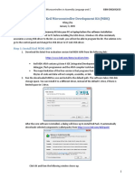 Installation of Keil Microcontroller Development Kit (MDK)