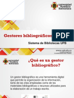 Gestores Bibliográficos