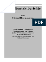 UFO-Kontaktberichte: Von Michael Hesemann U.A