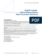 ZXSDR UniRAN FDD-LTE Base Station (V3.10.20) Radio Parameter Reference