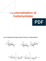 Functionalization of Carbohydrates at C2-6