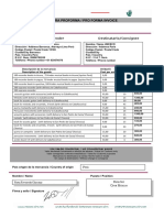 Modelo Factura Proforma