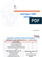 Switchgear CBM Activities