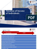 Taxation of Income of Individuals I