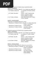 Chapter 11, Sidereal Time. Method 1:-Month Method