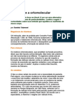 Tudo Sobre A Medicina Ortomolecular - Medicina Preventiva - Curas Naturais