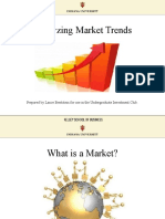 Analyzing Market Trends: Prepared by Lance Breitstein For Use in The Undergraduate Investment Club