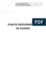 Plan de Aseguramiento de Calidad