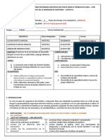 Artistica - Educación Fisica - Guia 1 - Octavo y Noveno - Iip