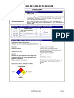 Hoja Tecnica de Seguridad - Quats Clean