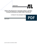 ARL-TR-4197 - Software For Space & Time Vs Pressure in Small Arms Barrel