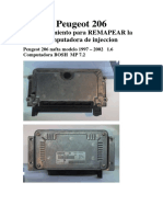 Programacion To Remapear Comp de Inyecion Peugeot.-1