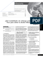 Modalidades de Embargo - Act Empresarial