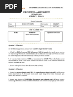 Individual Assignment: Subject: Eco121