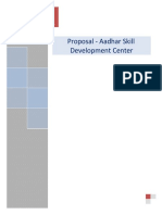 Proposal For Skill Development