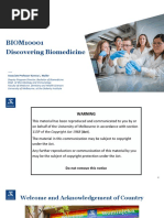 L1 - BIOM10001 - Welcome & Subject Intro - LMS - 1pp