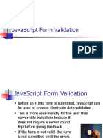 Javascript Validation