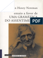 Ensaio A Favor de Uma Gramática Do Assentimento