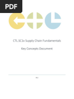 MIT CTL - sc1x Supply Chain Fundamentals - Key Concepts