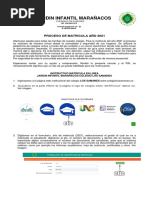 Circular Proceso de Matricula Marañacos