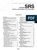 Supplemental Restraint System (SRS) : Section