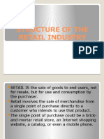 Structure of The Retail Industry