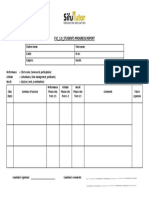 F1C - 1.0 - Students Progress Report: Please Rate From 1-5 Please Rate From 1-5 Please Rate From 1-5