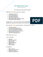 ING3 H2 2 SIMPLE FUTURE TENSE Grammar