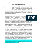 Vigencia Del Pensamiento Sistémico en Administración (Lectura Complementaria)