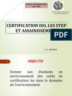 Cours de Certification Iso 25 09 2018