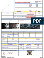 Supplier Corrective Action Report (Scar) : Characteristics Specification Actual Remarks