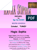 Class Powerpoint On The Hagia Sophia by Egecan at Bilfen Schools, Istanbul, Turkey