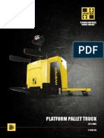 Platform Pallet Truck: Ap2.0Ms 2 000 KG