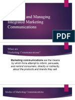 Designing and Managing Integrated Marketing Communications