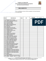 Modelo de Orçamento Registro de Preço Caminhões