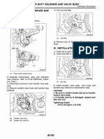 Transfer Duty Solenoid and 5) Pull Out Valve Body s5, O, 6