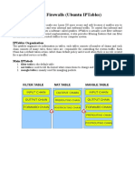 Linux Firewalls (Ubuntu Iptables)