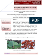 A Synergistic Medicine Butea Monosperma L. (Palash) Flame Forest