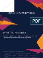 Investing Activities