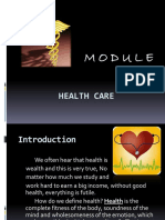 Module 13 Health Care