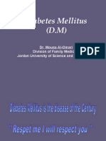 Diabetes Mellitus (DM) Aaaaaaaaaaaa