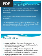 Earth Mat Designing of Substation