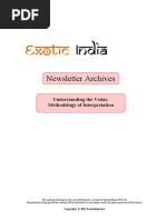 Understanding The Vedas - Methodology of Interpretation - Exotic India