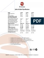 Synesso Hydra Hybrid Spec Sheet 1