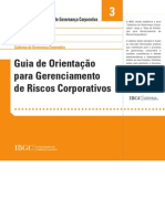 3º Guia de Orientação para Gerenciamento de Riscos Corporativos