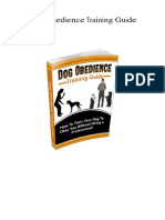 Dog Obedience Training Guide