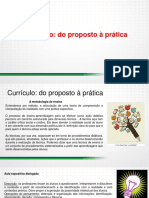 Curriculo Do Proposto A Pratica