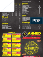 Ahmed Spciy Bites Menu 2