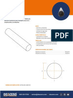 Redondos Comerciales Deacero Ficha Tecnica