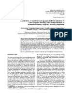 Application of Gas Chromatography To Determination of Total Organic Fluorine After Defluorination of Perfluorooctanoic Acid As A Model Compound